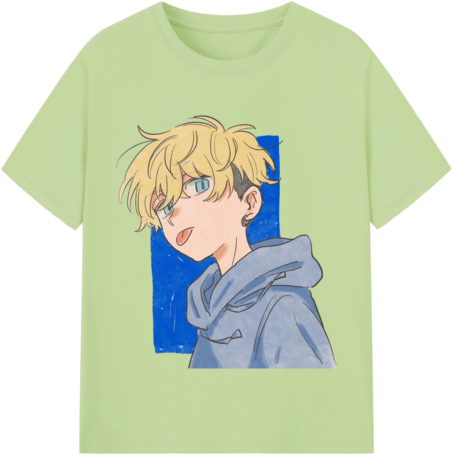 （画像用） 東京リベンジャーズ Tokyo Revengers 綿100％半袖Tシャツ（フロントプリント）